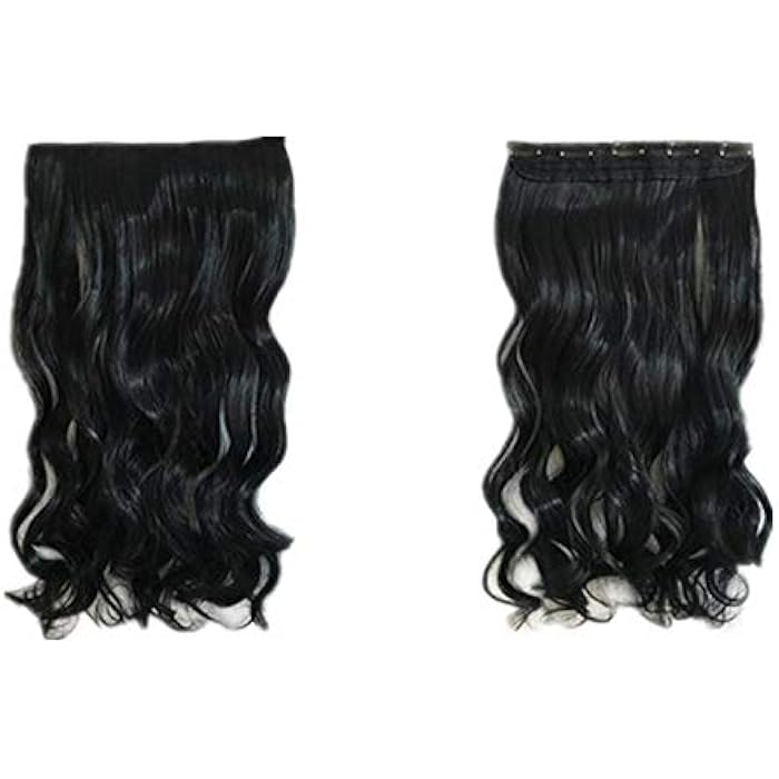 DILLARDS Vogue Curly Wavy Hair Wig Black Hair Extension Soft Long Curly Hair Wig For Female-Cc - Image 1